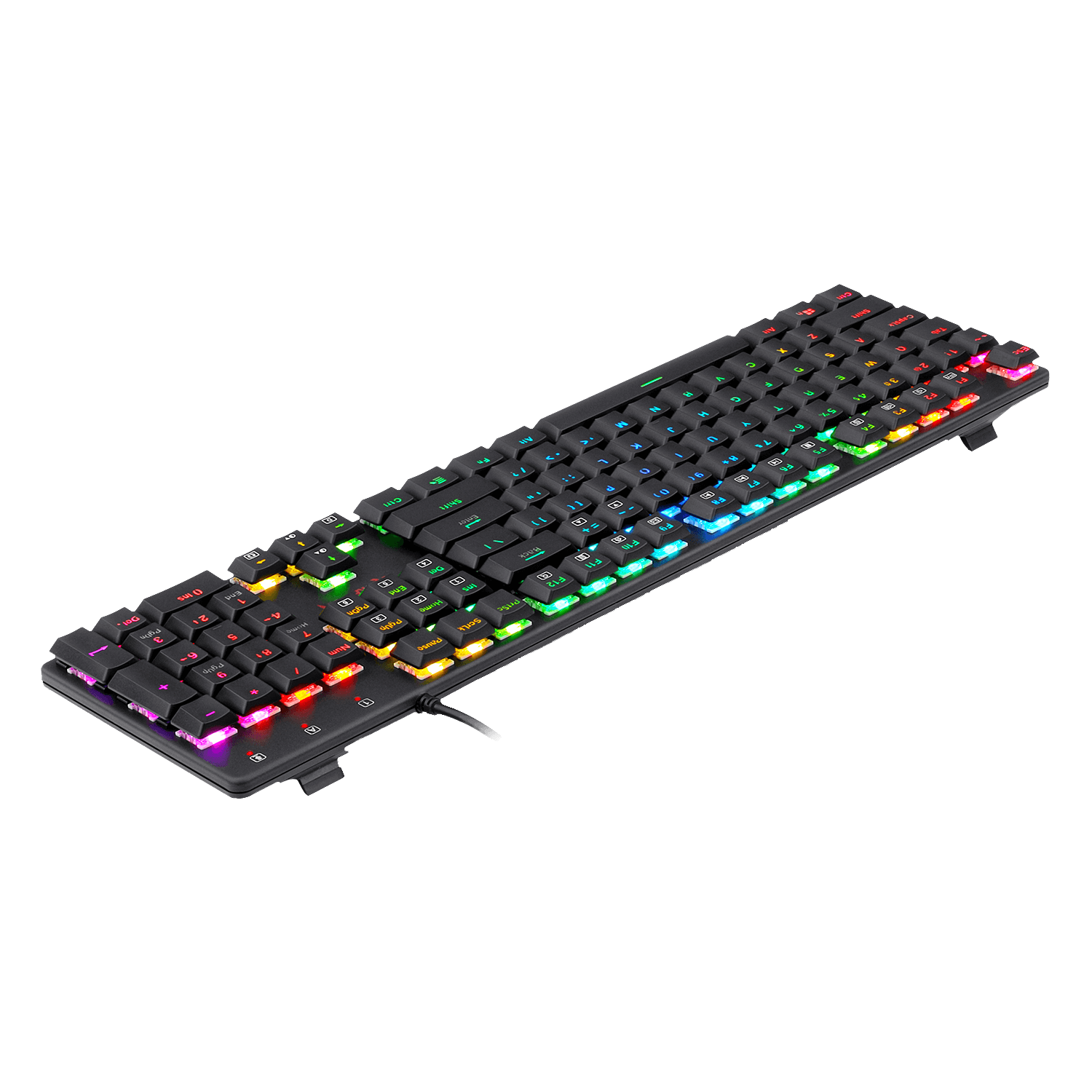 Redragon K589 Shrapnel RGB Low Profile Mechanical Gaming Keyboard, 104 Keys Anti-ghosting Mechanical Keyboard with Linear & Quiet Red Switches, Fast Actuation with Less Travel and Smooth Keys Redragon K589 Shrapnel RGB Low Profile Mechanical Gaming Keyboard, 104 Keys Anti-ghosting Mechanical Keyboard with Linear & Quiet Red Switches, Fast Actuation with Less Travel and Smooth Keys